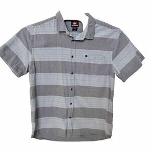 Quick Silver Mens XXL Button‎ Up Shirt
